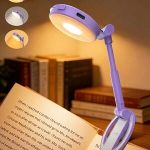 Reading Lamp Book Clamp Bed Book Lamp Rechargeable Reading Light