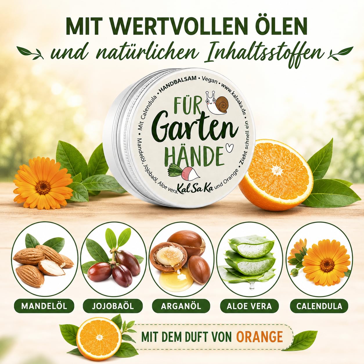 Gardener Hand Cream, Natural Cosmetics for Dry & Cracked Hands – Bild 2
