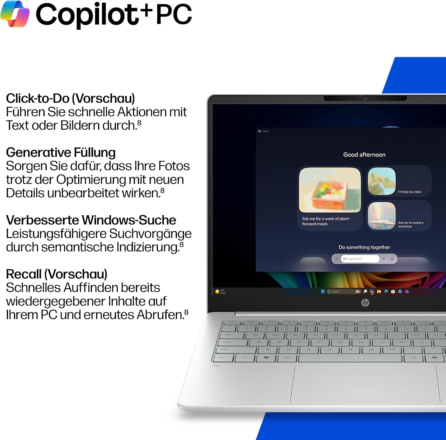 HP OmniBook 3 Laptop, 14 Inch WUXGA, Snapdragon X, 16GB RAM, 512GB SSD – Bild 15