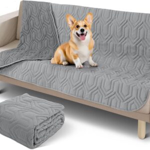 PICK FOR LIFE 97 x 190 cm Waterproof Dog Blanket, Washable Pet Blanket for Sofa and Bed, Reversible Blanket for Dogs and Cats, Suitable for Indoor and Outdoor Use