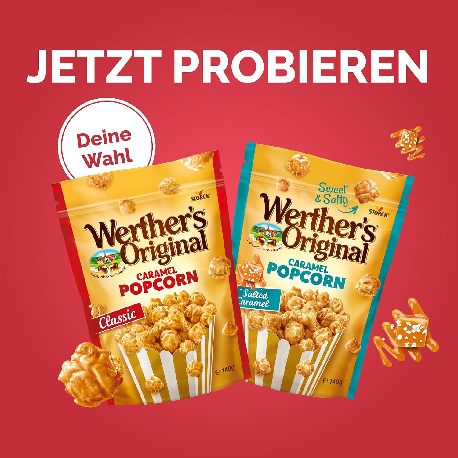 Werther's Original Caramel Popcorn Classic - 1 x 140 g – Bild 6