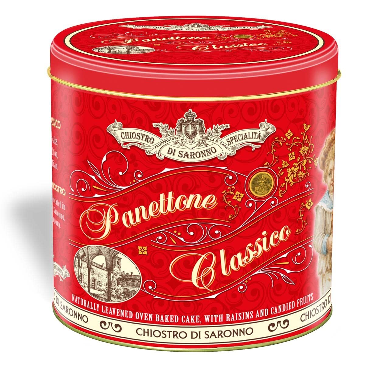 Lazzaroni Chiostro Di Saronno Italian Milano Panettone - 1kg