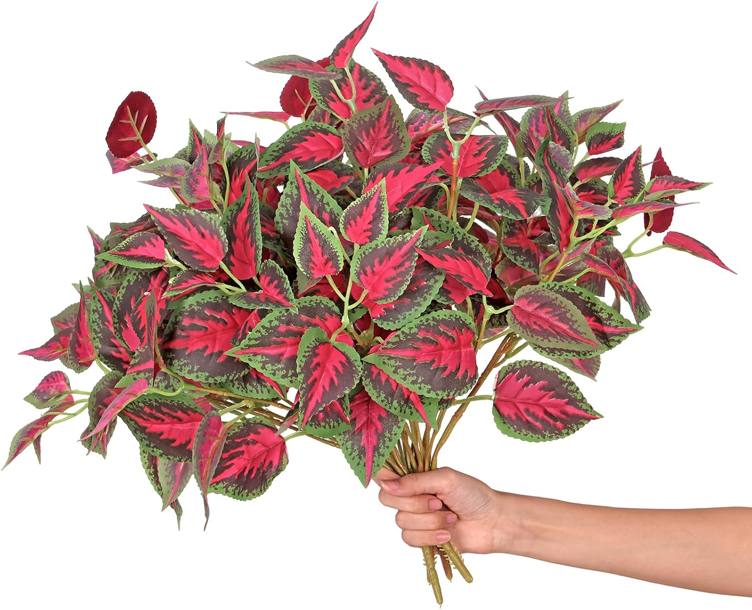 Betylifoy Artificial Plants Like Real 42 cm Artificial Crettocks Pack of 4 – Bild 4