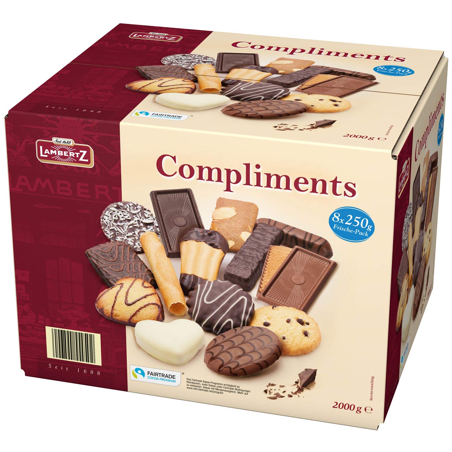 Lambertz Compliments Pastry Mix Loose Goods, Pack of 1 (1 x 2 kg)