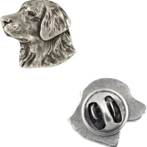 Art-Dog Unique Edition Silver Dog Pin with Elegant Box – Silver-Plated Handmade – Brooches Women – Silver Brooch Jewellery