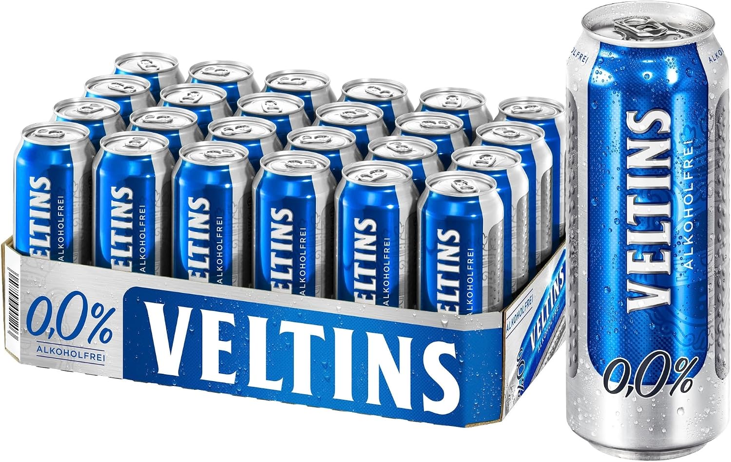 VELTINS Alcohol-free 0.0%, disposable (24 x 0.5 l can)