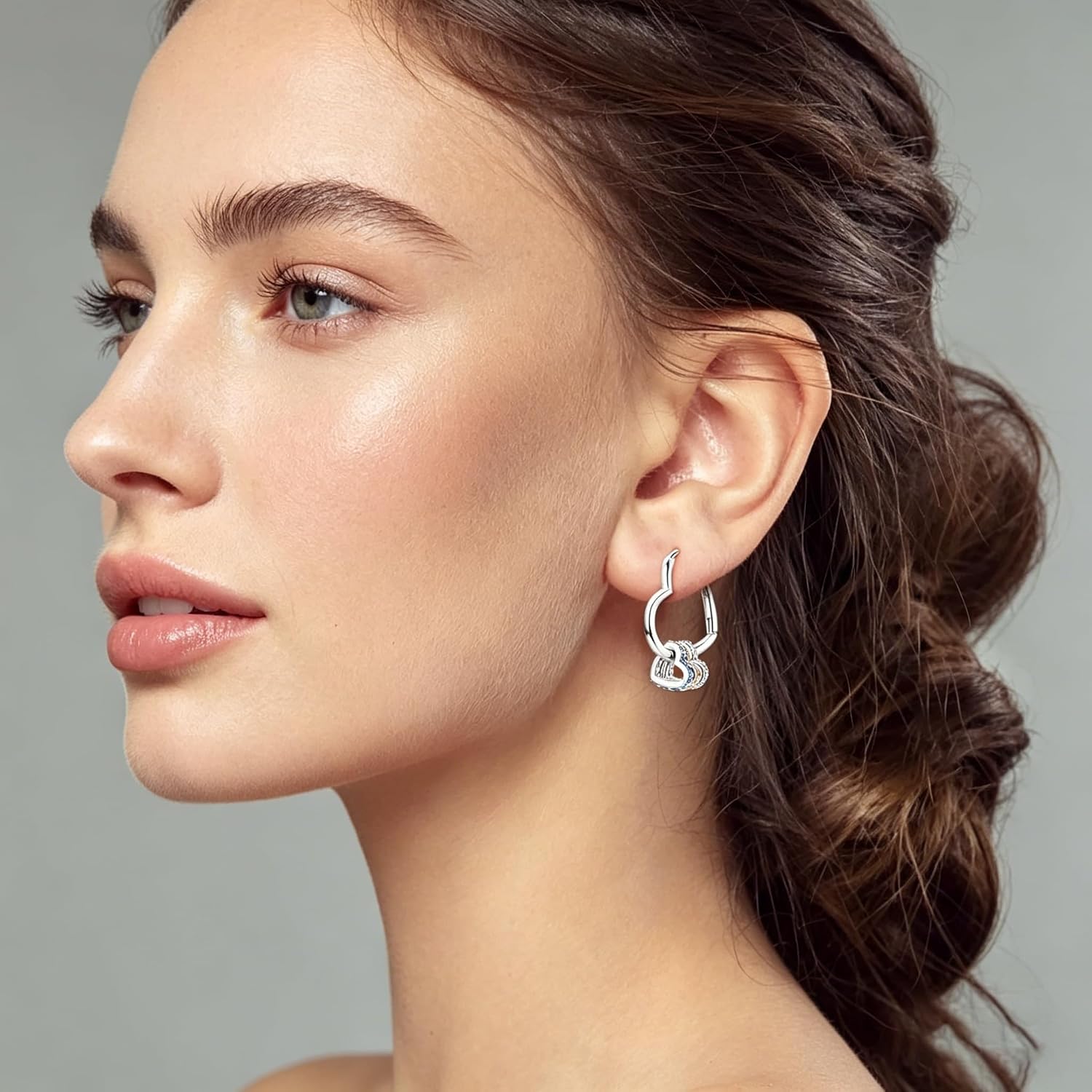 NARMO 925 Sterling Silber Ohrringe für Damen – Bild 3