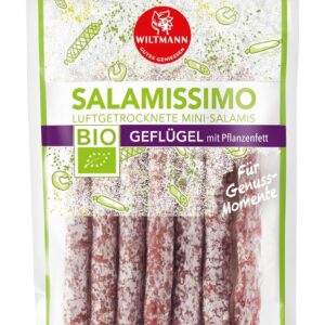 Wiltmann Organic Salamisticks Poultry, 70 g