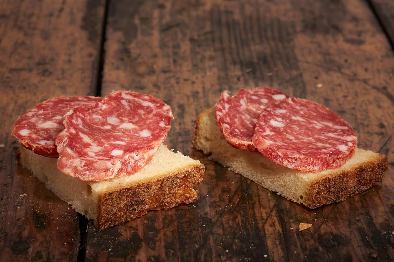 Salame Felino Italian Salami 900 g Approx. Salumi Pasini, Italian Pork Matured in Natural Cases, Italian Salami in One Piece – Bild 2