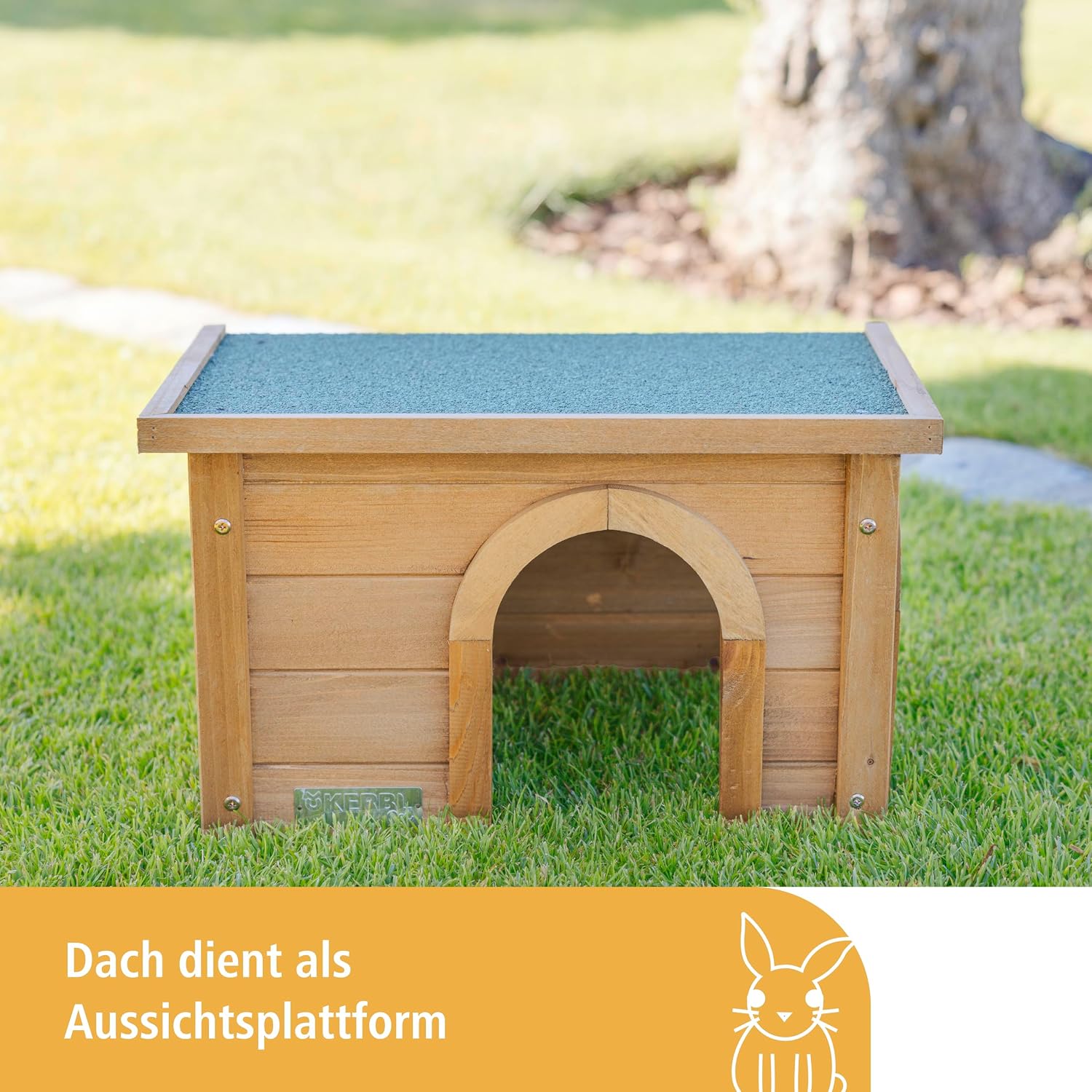 Kerbl Rodent Cabin, 45 x 32 x 27 cm – Bild 4