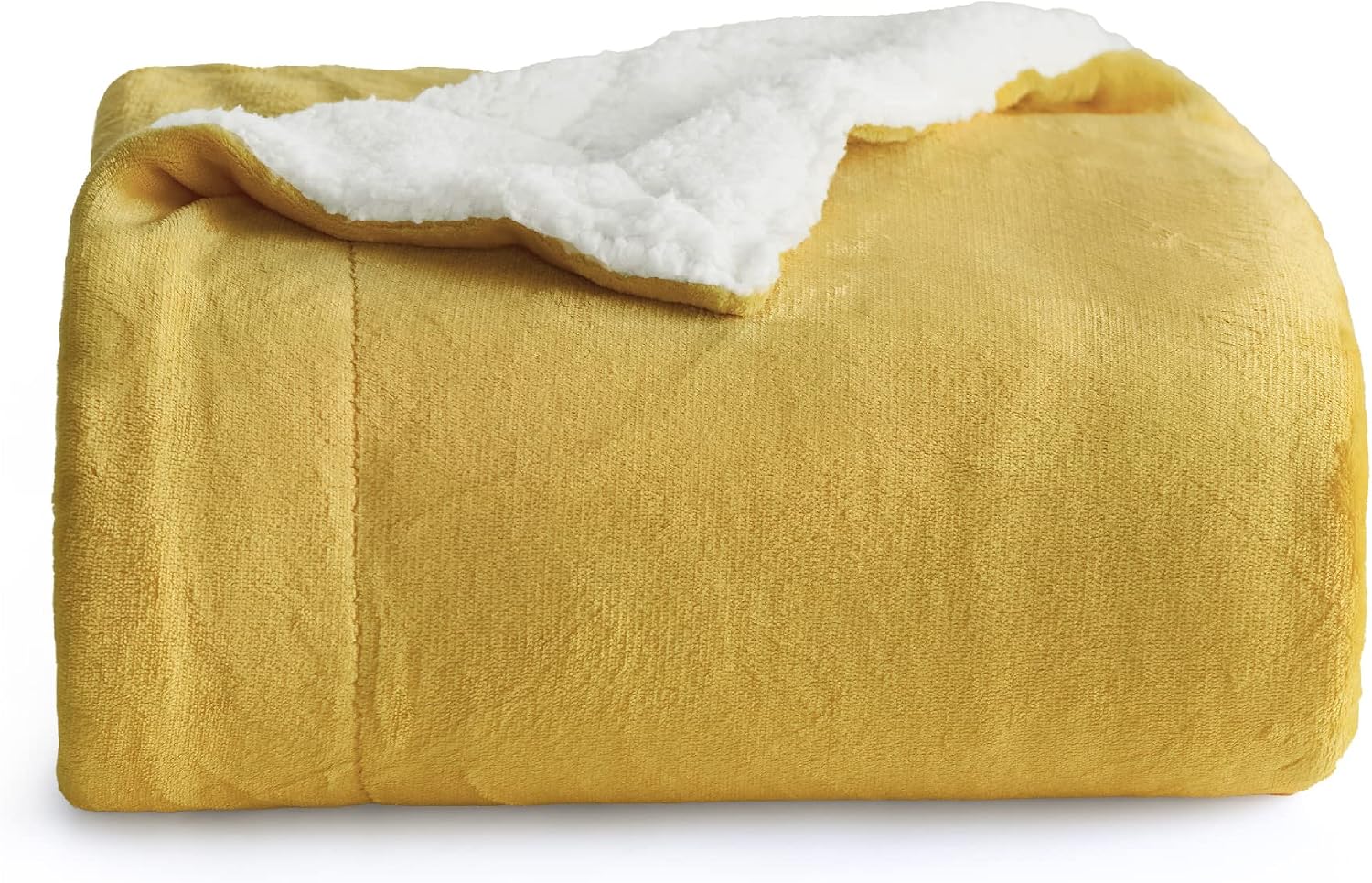 Bedsure Sherpa Double-Sided Blankets, Cuddly Blankets, Extra-Thick and Warm Sofa Blanket, Couch Blanket Made of Sherpa, Super-Fluffy Fleece Blanket as a Sofa Throw or Living Room Blanket