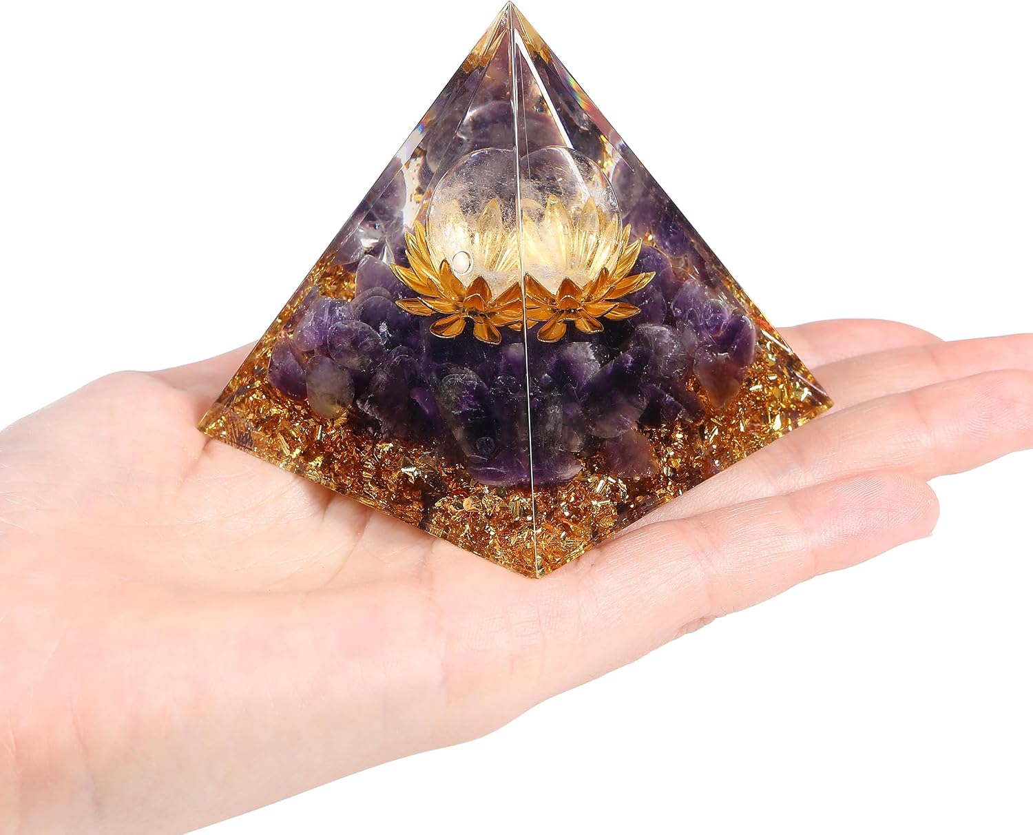 Amethyst Gemstones Positive Energy Crystals Healing Stones – Bild 2