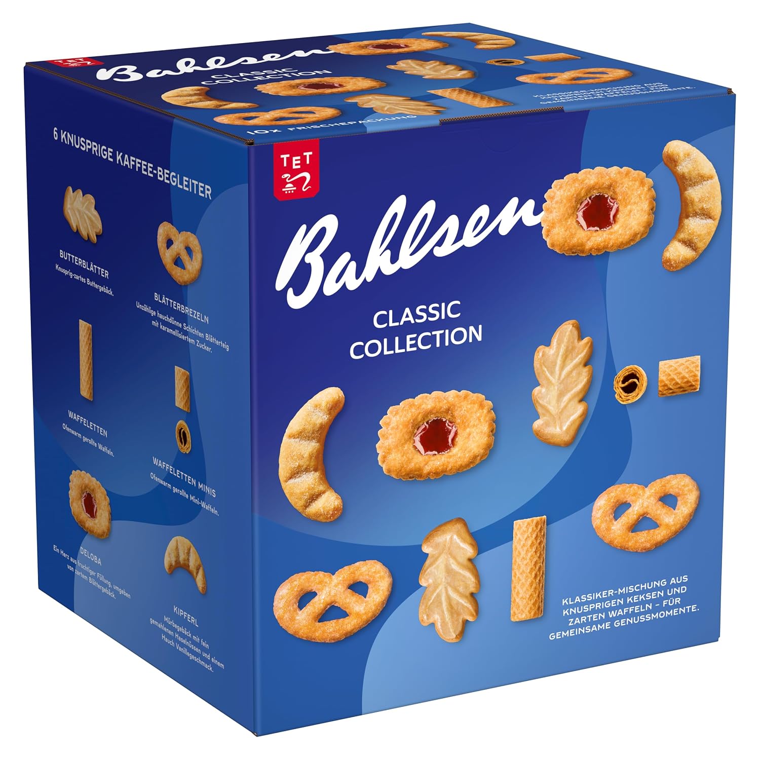 Bahlsen Classic Collection Pastry Mix with 6 Classics, 10 x 161 g