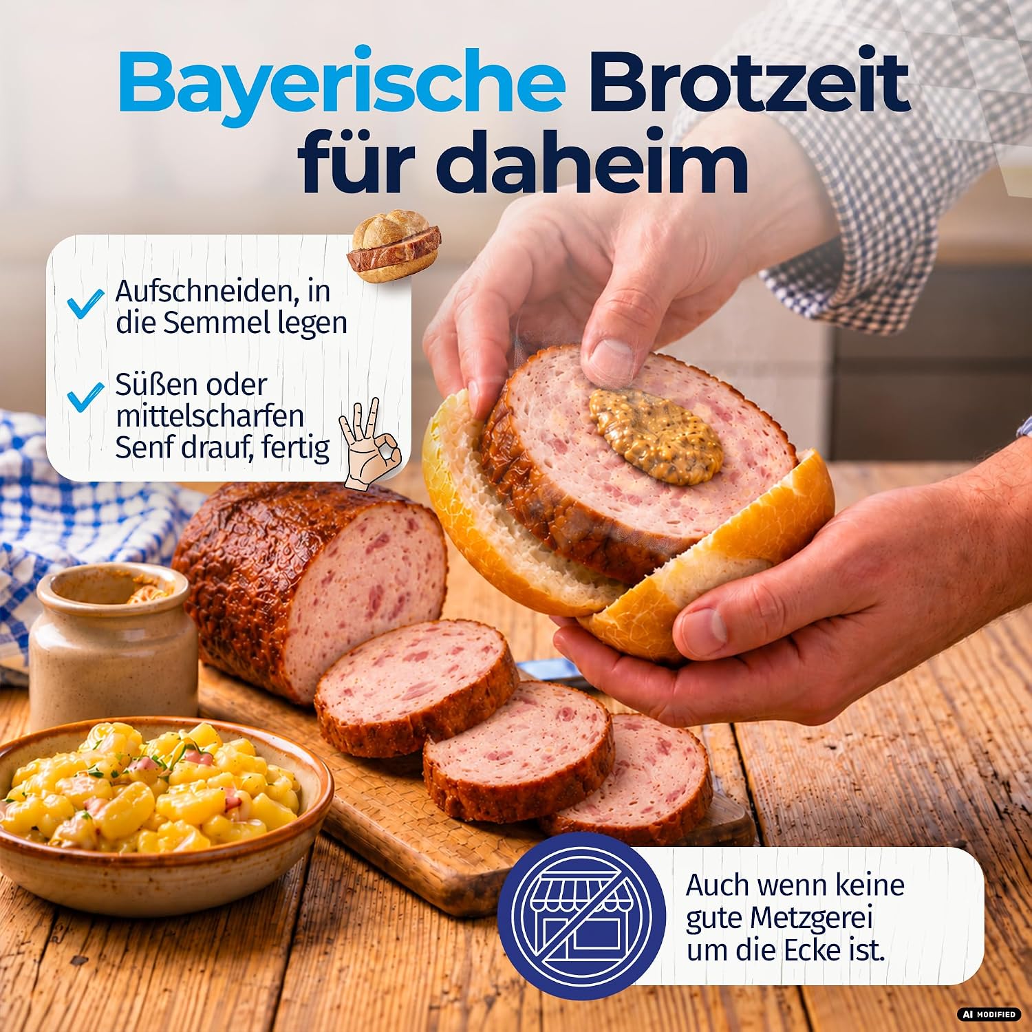 HUPSI Liver Cheese in Glass King Wiggerl II 380 g – Bild 5
