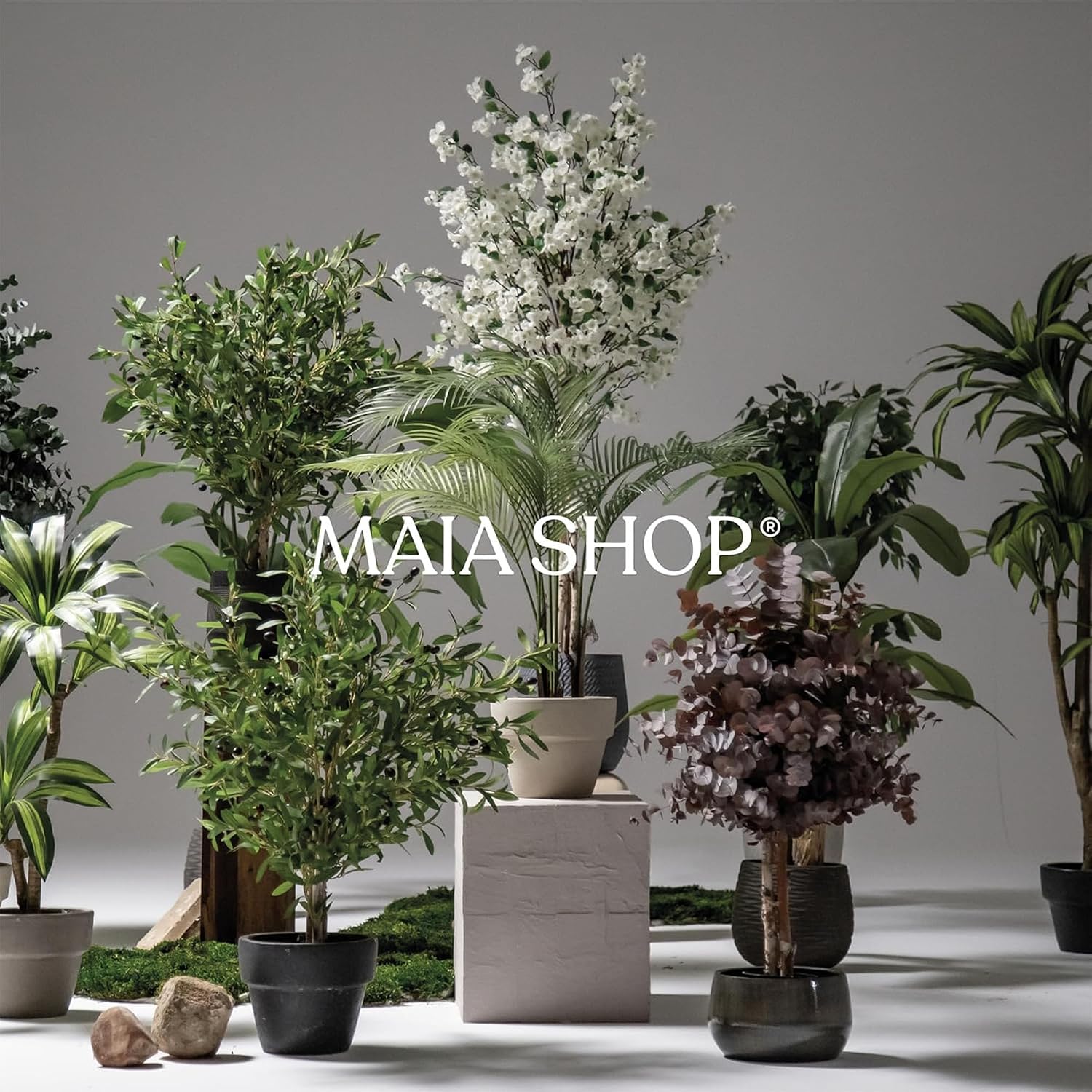 Maia Shop Natural Trunks Glycines Made From The Best Materials Ideal For Home Decoration, Artificial Tree, 105 cm – Bild 2