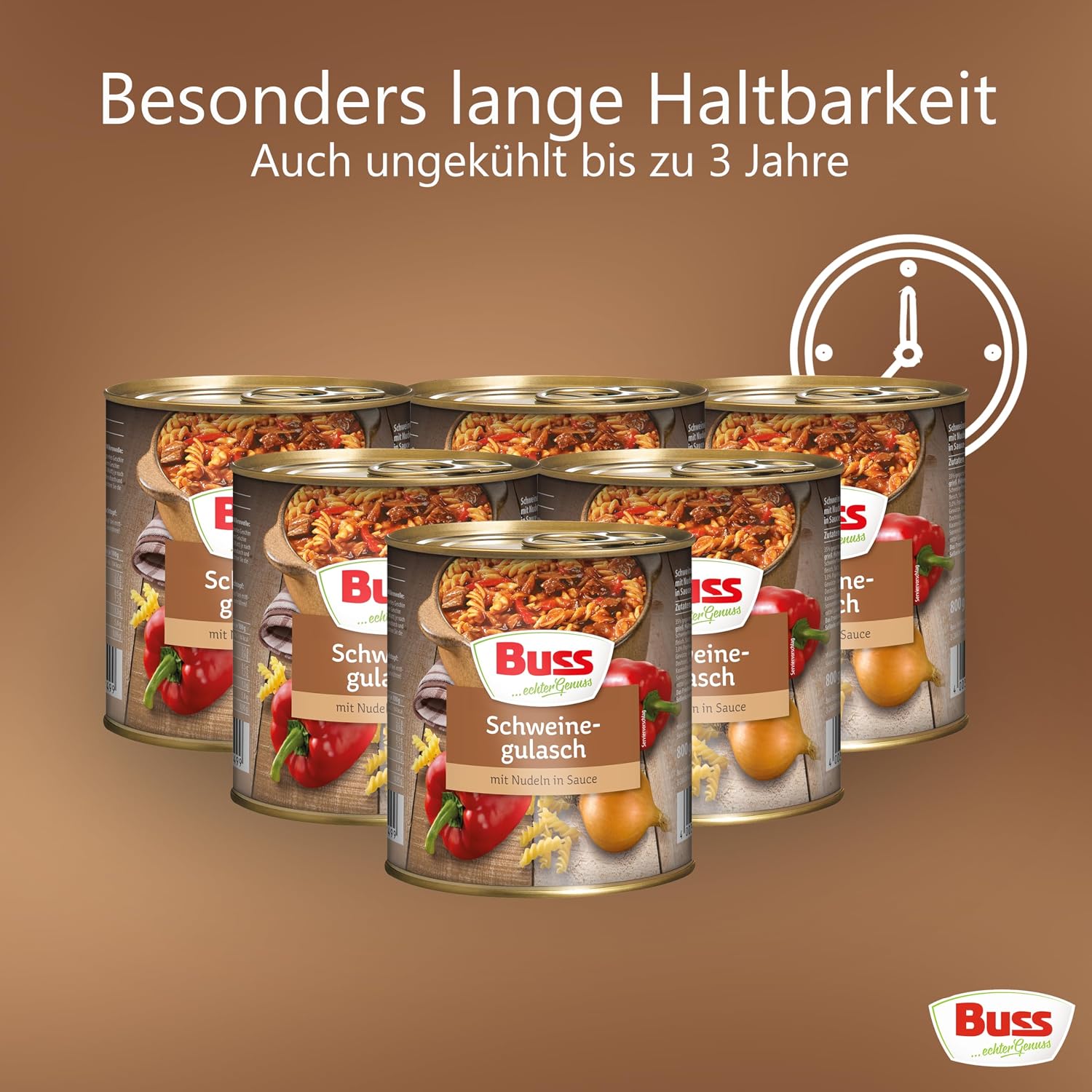 Buss Rustic Dishes - Pig Goulash, 6 x 800 g – Bild 4