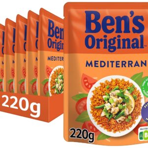 Ben’s Original Express Mediterranean Rice 6 x 220 g, Multipack