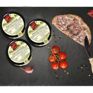 Thüringer Fleischsülze I Sausage in Glass Canned I 3 Glasses Each with 300 g