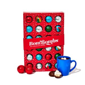 BomBombs Cocoa Bombs Gift Set – 24 Pieces for the Advent Calendar