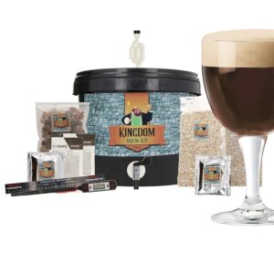 Brewferm Kingdom – Beer brewing set for self-brewing – dark – 5 litres – complete brewing package – Belgian beer