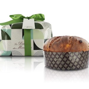 Milan Baked Classic Panettone, Traditional Recipe of Italian Christmas Fruit Cake (1kg)