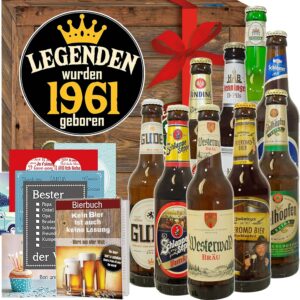 Legends 1961 / Beers from Germany / 1961 Birthday Gift Gifts