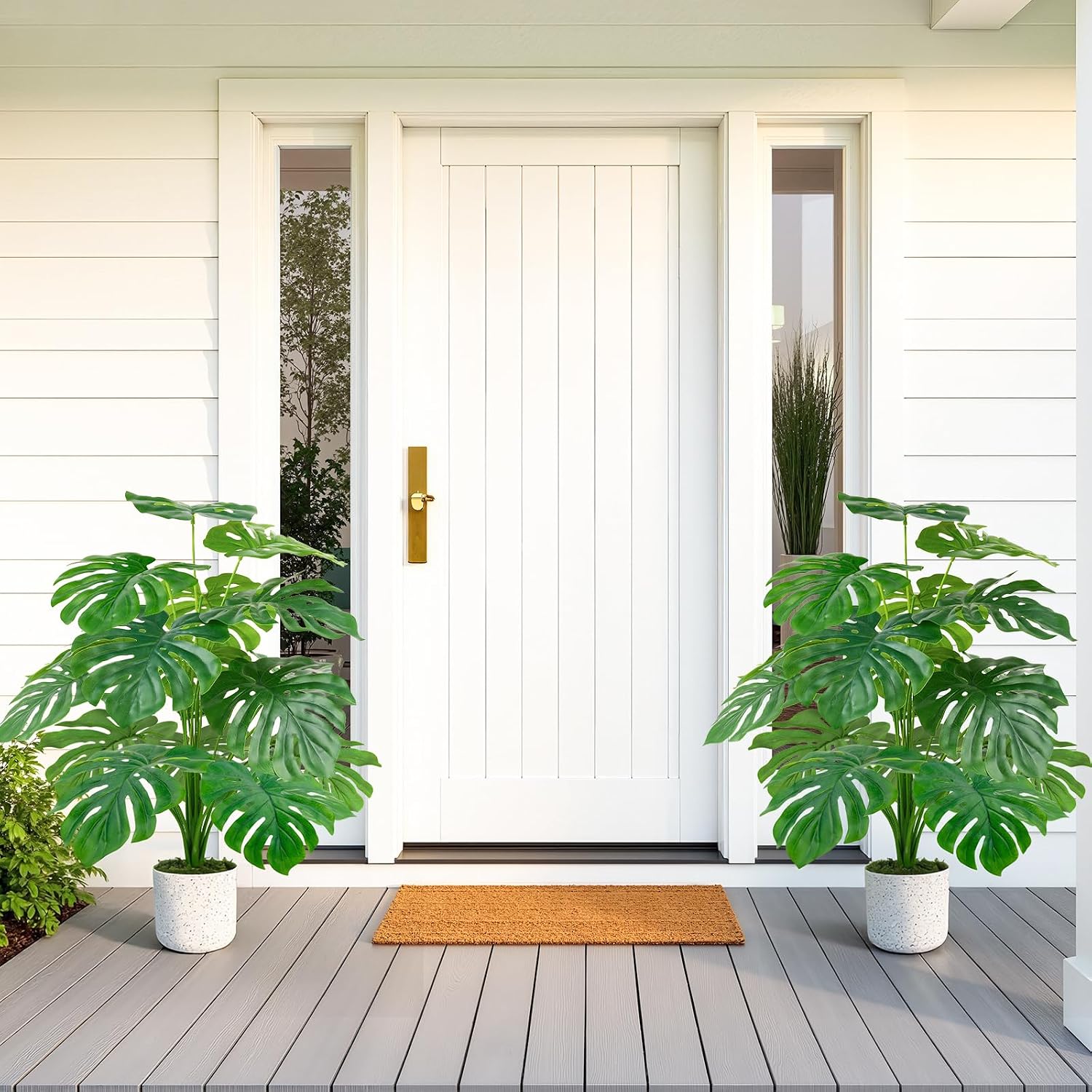 Monstera Artificial Plant, 71 cm, Large – Bild 9