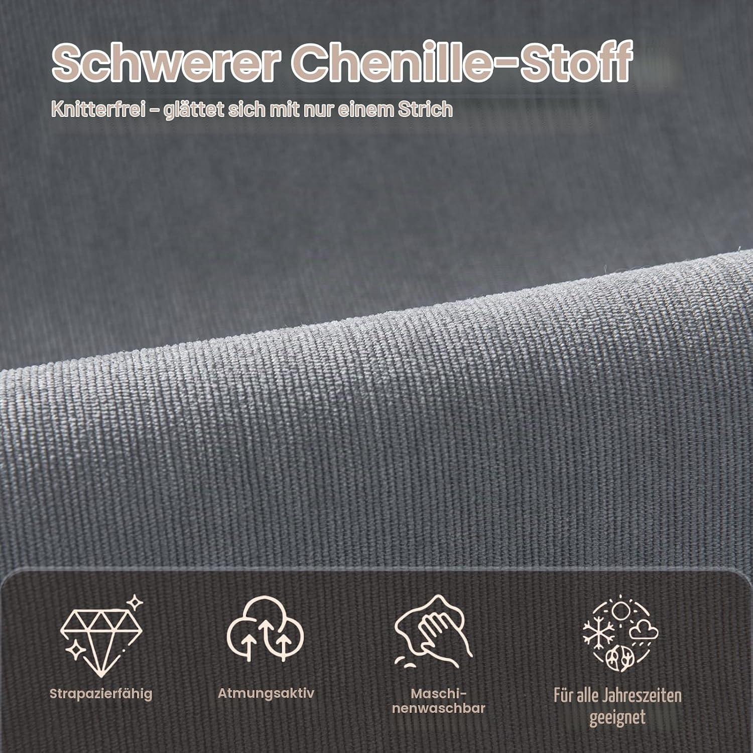 Sofa Cover, Sofa Cover, Sofa Covers for Seat, Sofa Protector Non-Slip, Sofa Cover, Sofa Protection, Cat Dog, Sofa Throw, Couch Cover, U-Shape L Shape for 1 2 3 4 Seater Sofa 70 x 150 cm – Bild 4