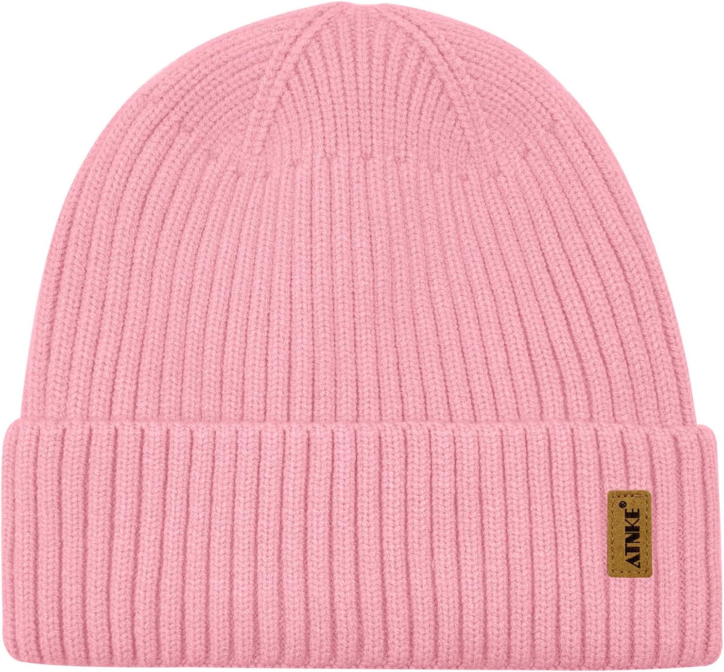 ATNKE Knitted Beanie Hat for Men and Women, Winter Soft Cuffs, Wooly, Stretchy, Thick, Warm, Fleece, Lined, Skull Hat, Everyday Gifts – Bild 2