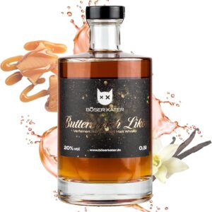BÖSER KATER Butterscotch liqueur with whisky | exclusive caramel liqueur