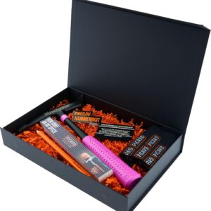 Picard Gift Box, Pink Roofing Hammer 626M with Engraving, Exclusive Craftsman Gift for Christmas, Birthday and Anniversary