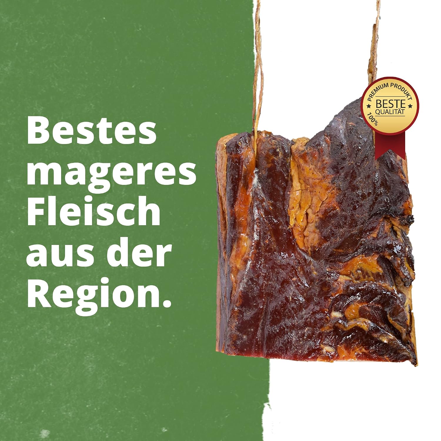 Black Forest Butcher Shop - Black Forest Belly Bacon in One Piece with Hearty Smoky Aroma - 1000 g Bacon from the Belly for Salads, Scrambled Eggs, Green Beans, Carbonara and Much More – Bild 4