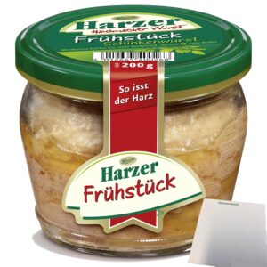 Keunecke Harzer Breakfast Ham Sausage (200 g Glass) + usy Block