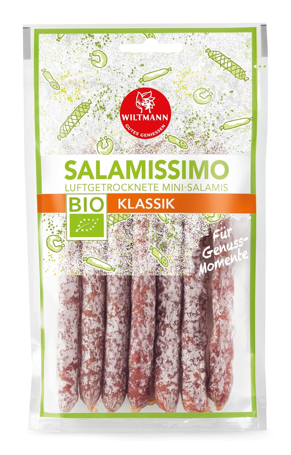 Wiltmann Organic Mini Salamis Classic, 70 g – Bild 2
