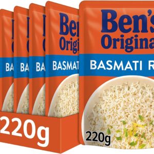 Ben’s Original Express Basmati Rice 6 x 220 g, Multipack