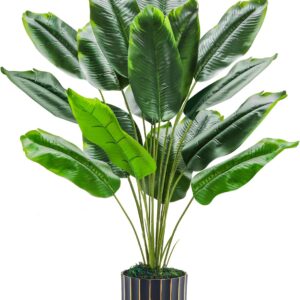Der Rose Artificial Plant Strelitzia Artificial 70 cm for Bathroom Office