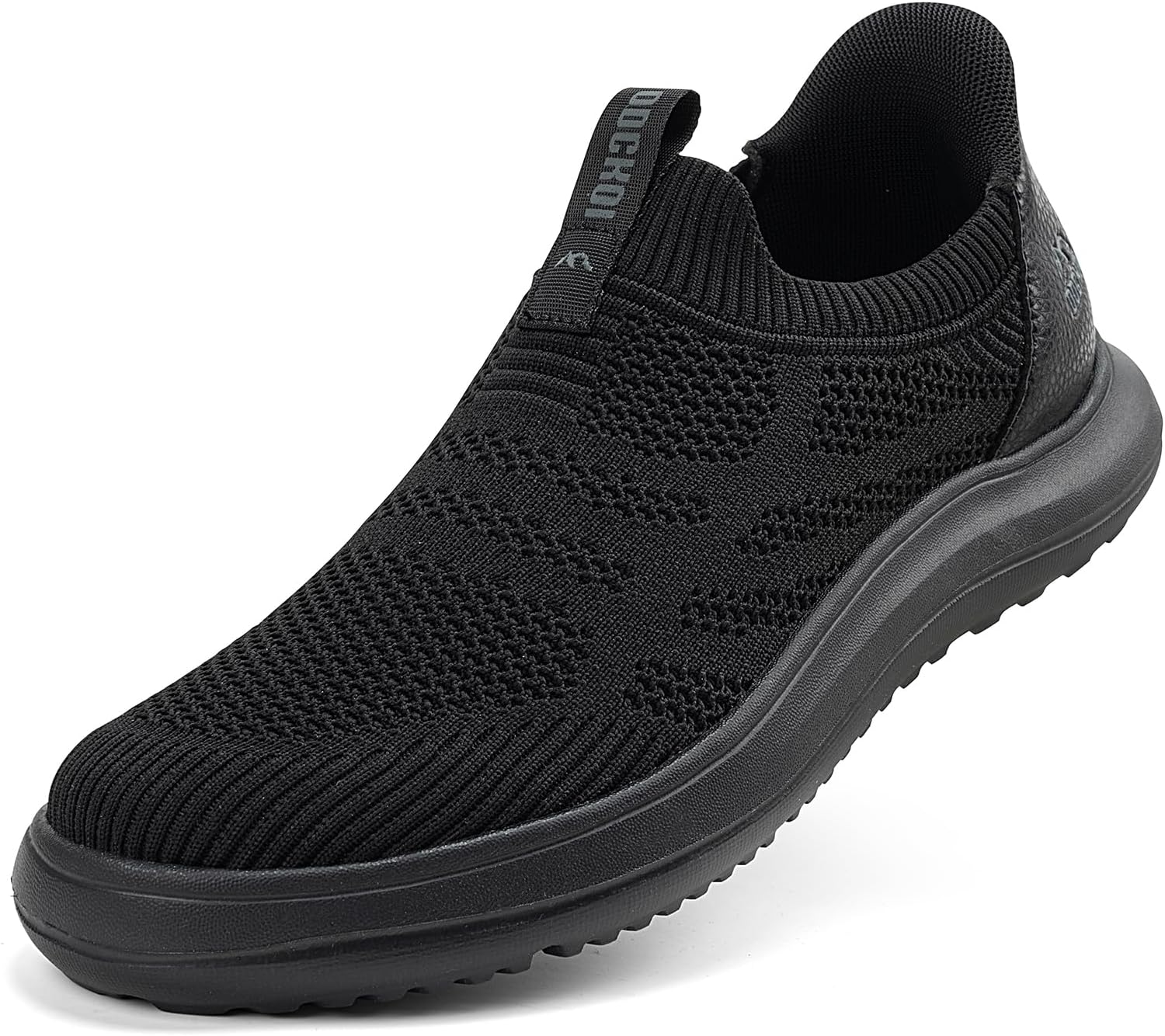 ODCKOI Slip on trainers men's - slip in trainers men's lightweight slip-on shoes breathable sports shoes without laces lightweight trainers mesh casual comfortable casual shoes