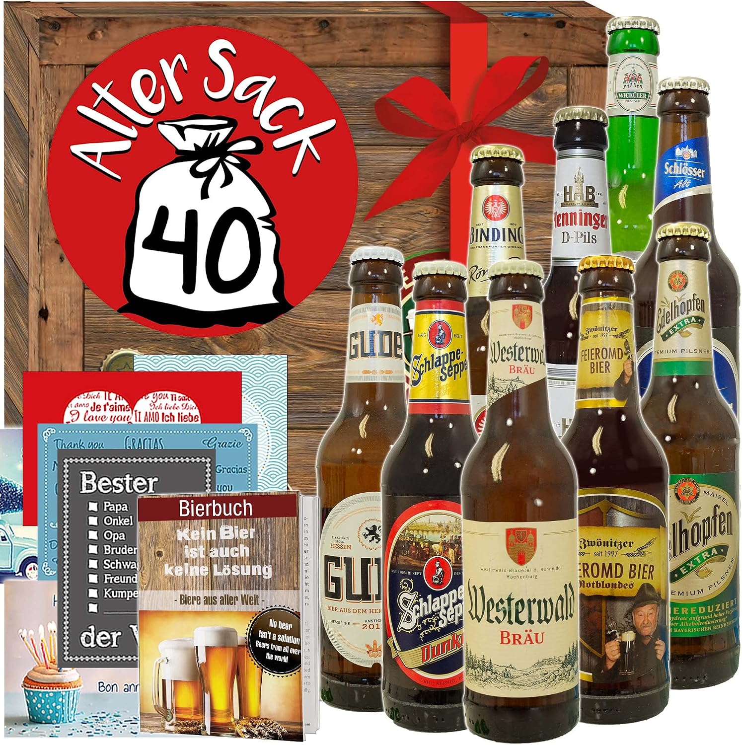 Age Sack 40 / German Beer Types / Age Sack 40 Years