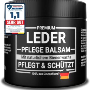 Emma Grün® Leather Balm Colourless 500 ml for Shoes, Jackets & Saddle