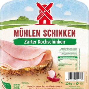 Rügenwalder Mills Ham Delicate Cooking Ham, 100 g