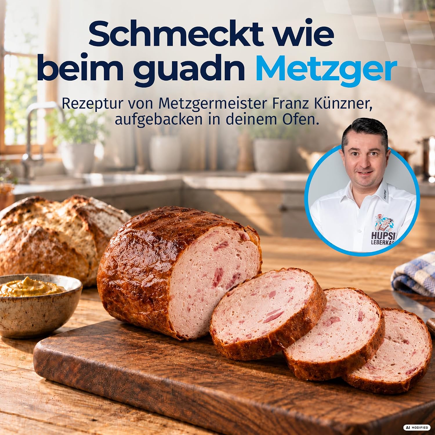 HUPSI Liver Cheese in Glass King Wiggerl II 380 g – Bild 2