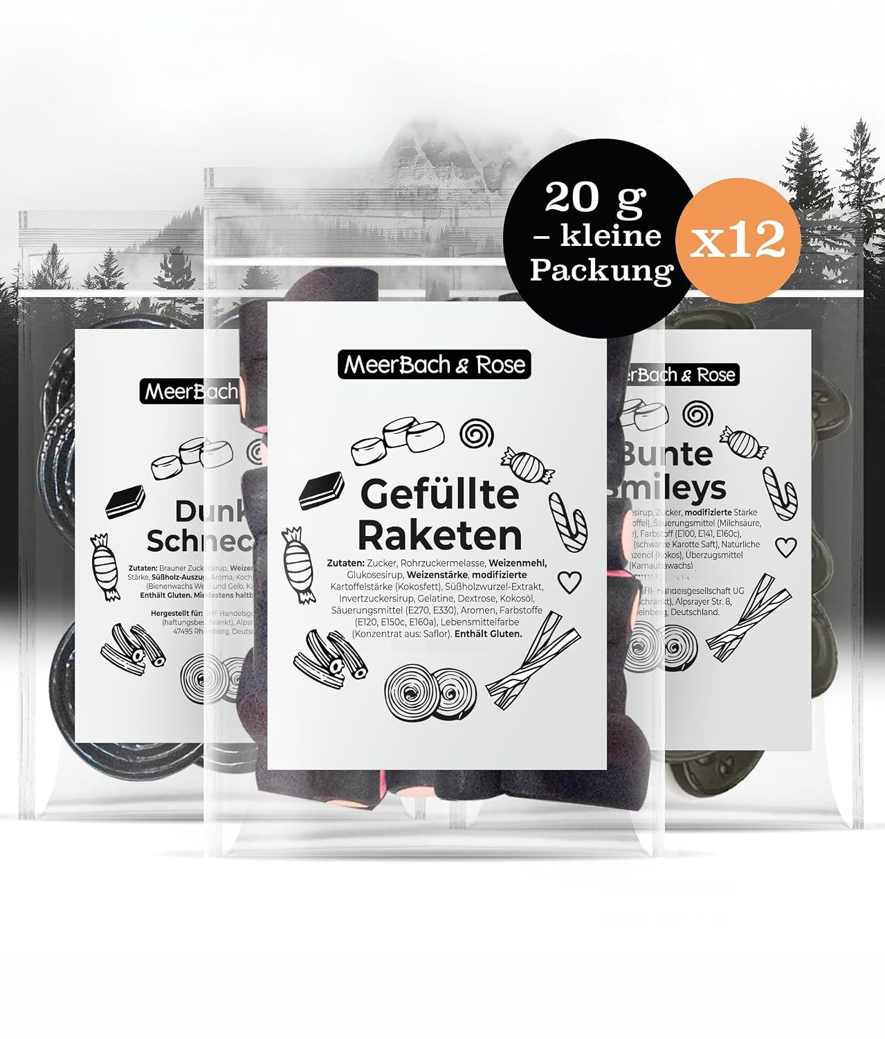 Liquorice Mix in Gift Set with 12 Different Varieties Liquorice 240 g – Bild 7
