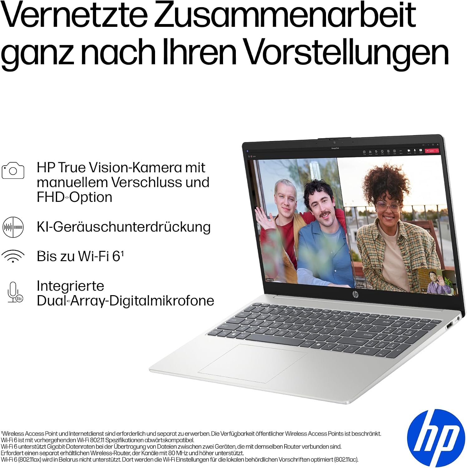 HP Laptop, 17.3 Inch HD+, Intel N200, 8GB RAM, 256GB SSD – Bild 9