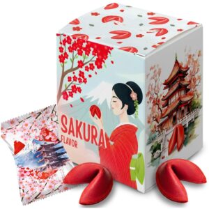 Sakura Lucky Cookies Pack of 15 – Colleague Compliment Japanese Style