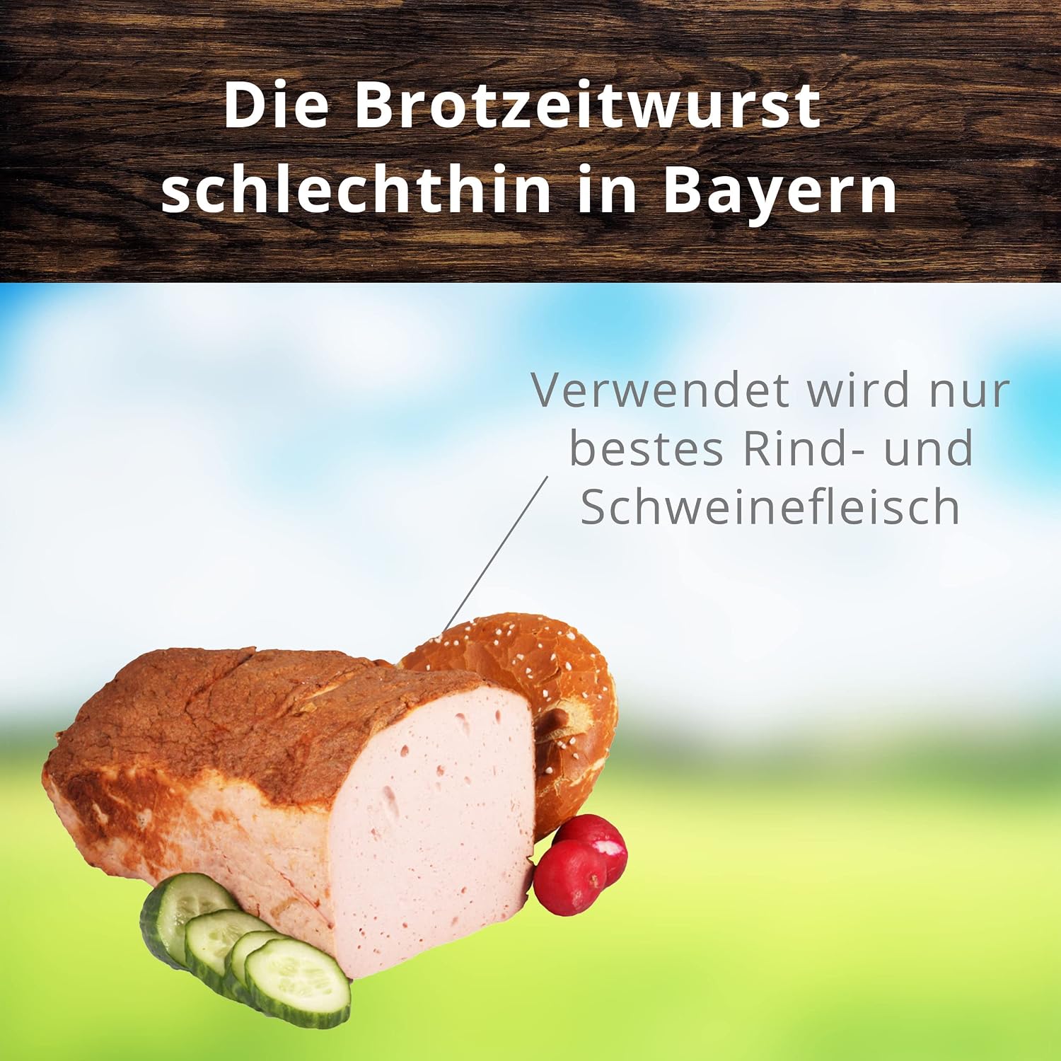 Old Bavarian Liver Cheese Approx. 500 g – Landmetzgerei Schiessl | Bavarian Specialty Fresh from Own Slaughter – Bild 3