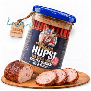 HUPSI Liver Cheese in Glass King Wiggerl II 380 g
