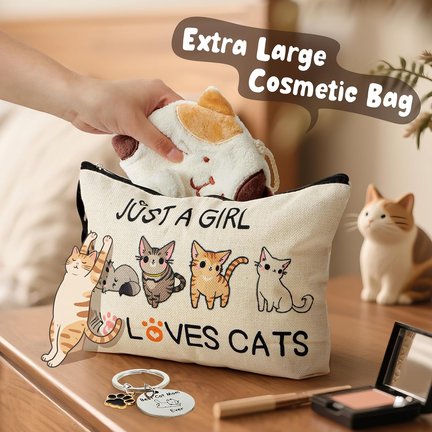 Cat Gift Girls Women Girlfriend Gift for Cat Lovers – Bild 3