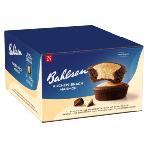 Bahlsen Cake Snack Marble – Mini Marble Cake, 55 x 27.5 g