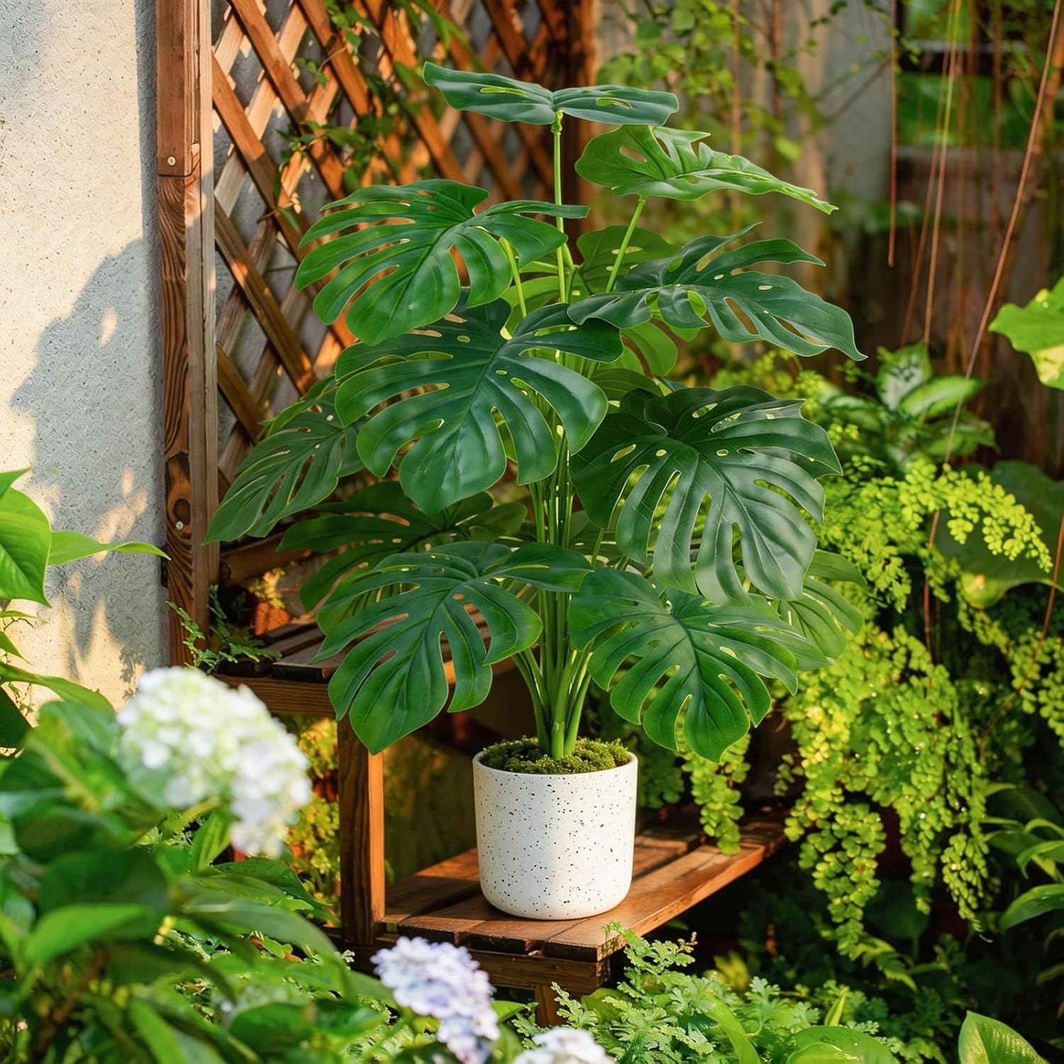 Monstera Artificial Plant, 71 cm, Large – Bild 4