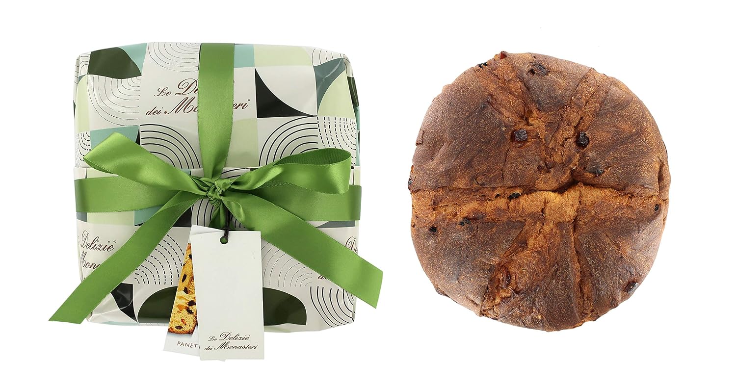 Milan Baked Classic Panettone, Traditional Recipe of Italian Christmas Fruit Cake (1kg) – Bild 3